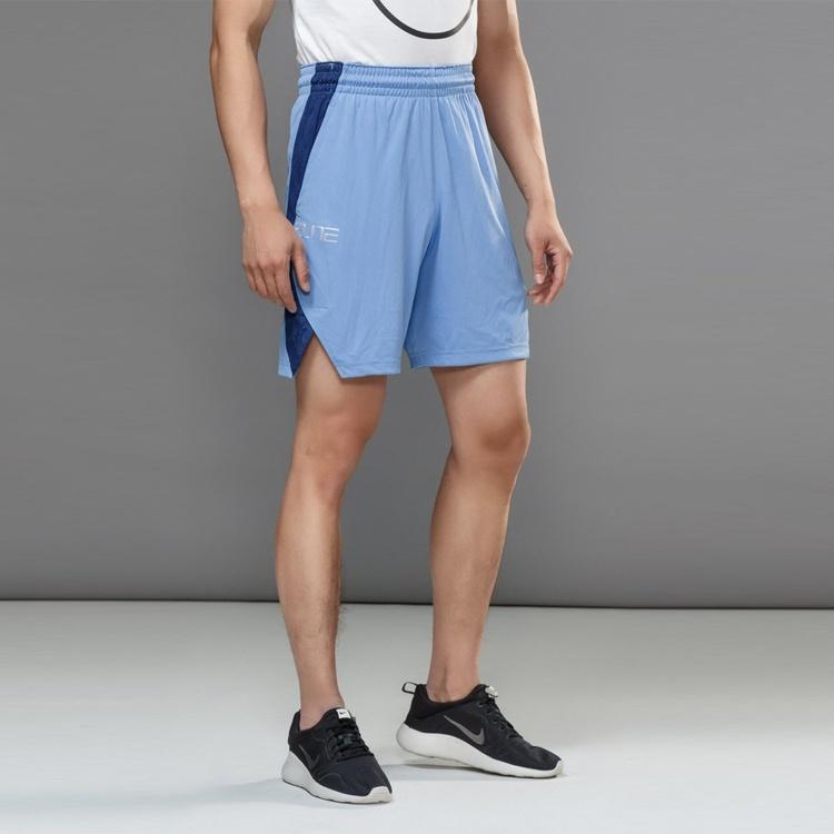 Nike Basketball Training Sports Quick Dry Splicing Shorts Blue Men's 855478-430