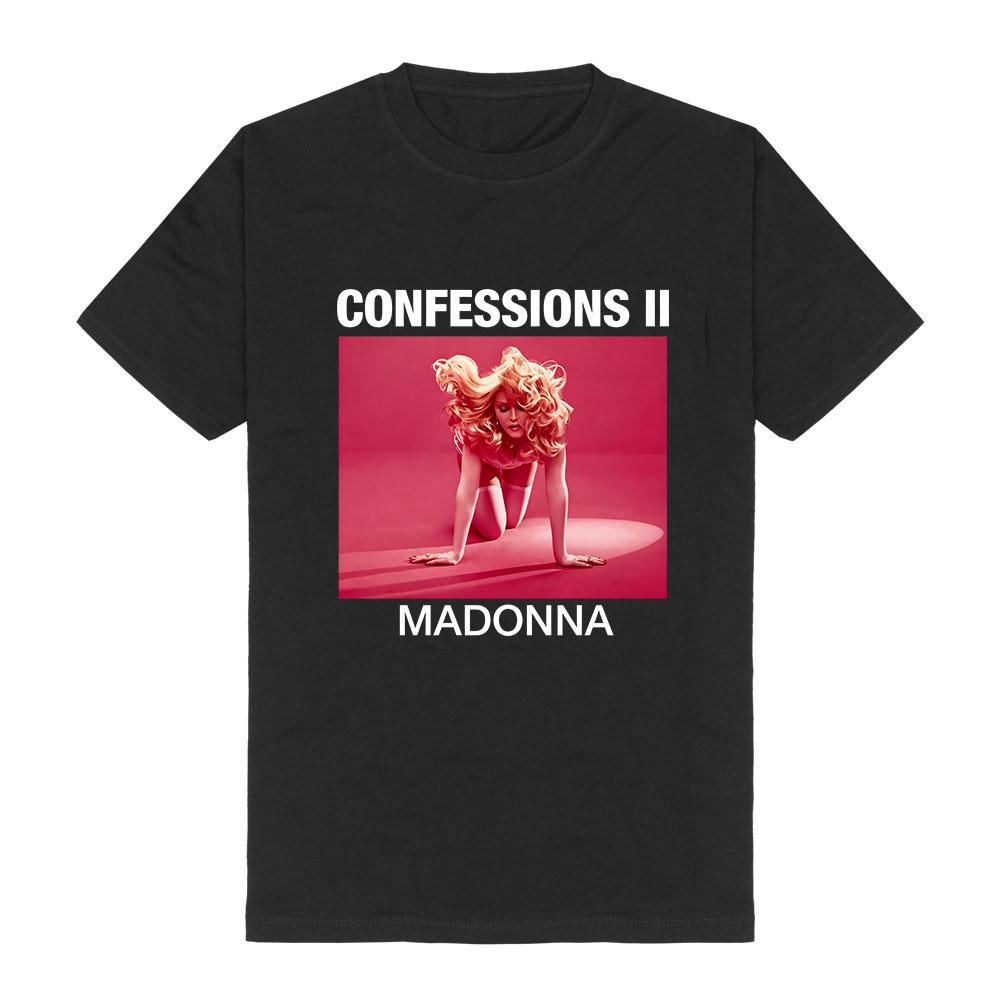 MADONNAA CONFESSIONS II PRIDE TEE O-neck Short Sleeve Cotton Female T-shirt Casual Summer Unisex Streetwear Graphic Print Merch