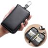 Waterproof Car Key Wallet Retro Zipper Key Bag Lightweight Key Storage Pouch  Commuting Use