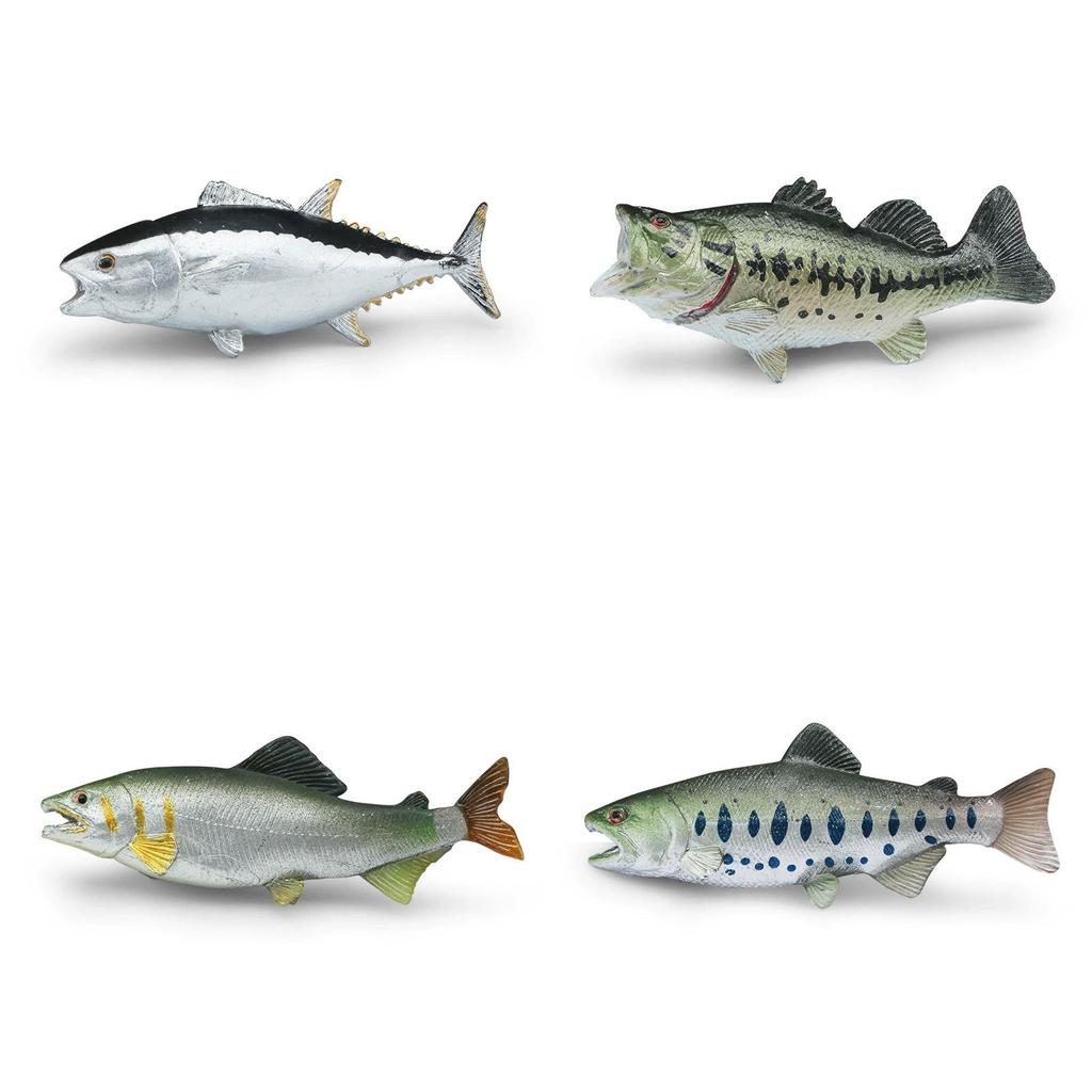 Ocean Creature Plastic Model Toy Set For Educational Use Gift