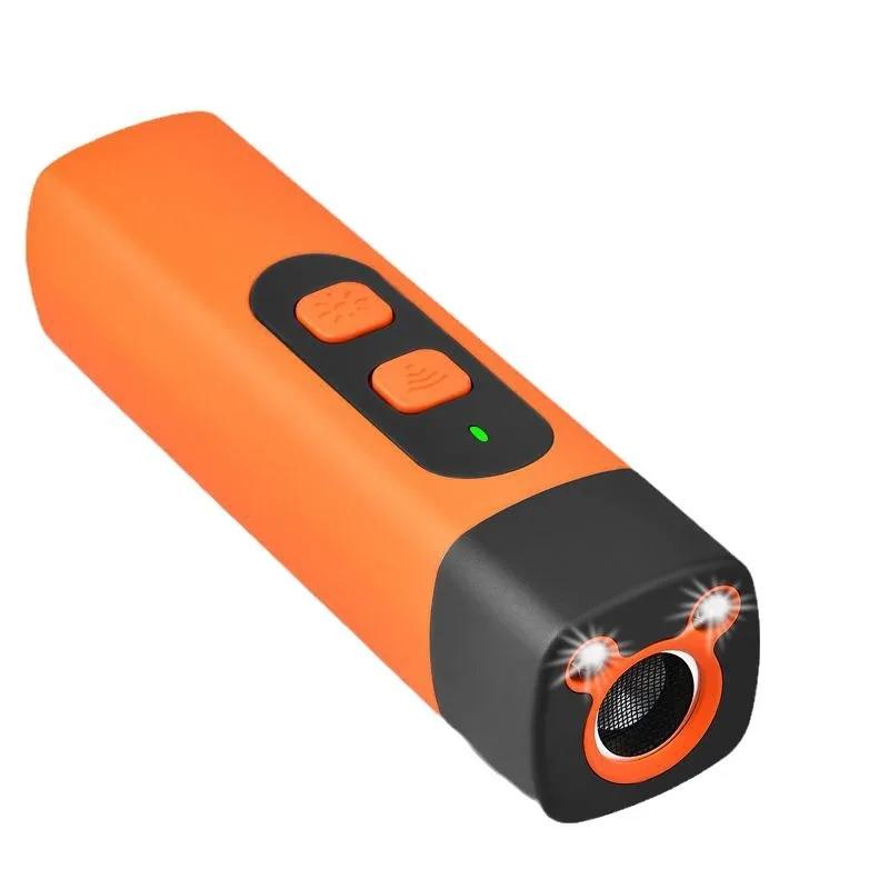 

Rechargeable Ultrasonic Dog Barking Deterrent Trainer Stop Barking Control Device For Pet Behavior Correction Training Tool помаранчевий
