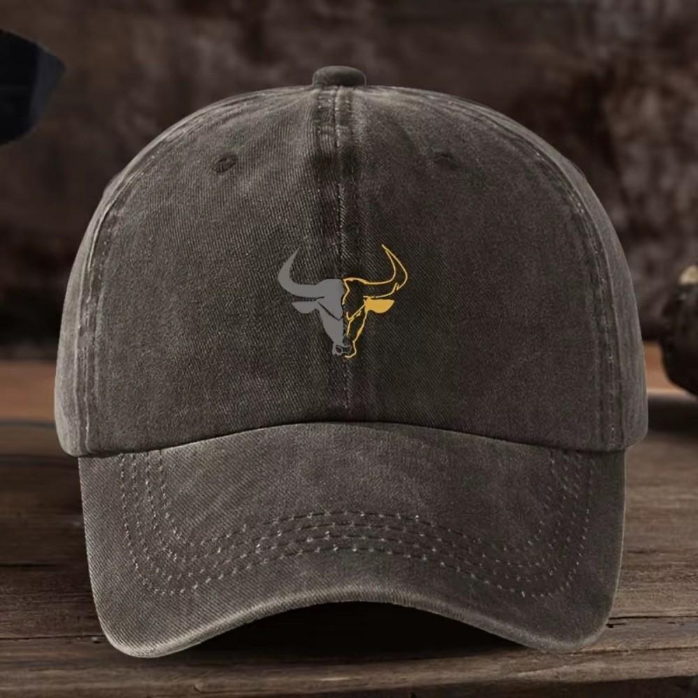 Washed Cotton Peaked Cap For Man Women Hiking Fishing Vacation Exploration