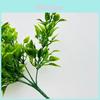 Bouquet de fausses plantes vertes pour décoration de mariage, salon, intérieur, extérieur