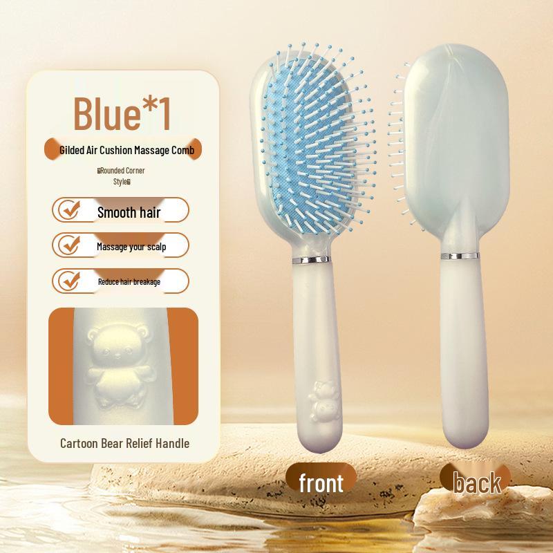 Perlglänzender Antistatischer Doppelnutzungs-Airbag-Massagekamm für Frauen