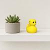 3D Printed Duck Figurine, Funny Cat/Dog/Lamb Duck Statue, Cute Animal Desktop Ornament for Office, Home Decor, Car Dashboard Accessory