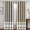 Ethiopian Ethnic Special Decoration Thin Fabric Curtain for Living Room Bedroom Curtain 3D Print Luxury Window Treatment Drapes