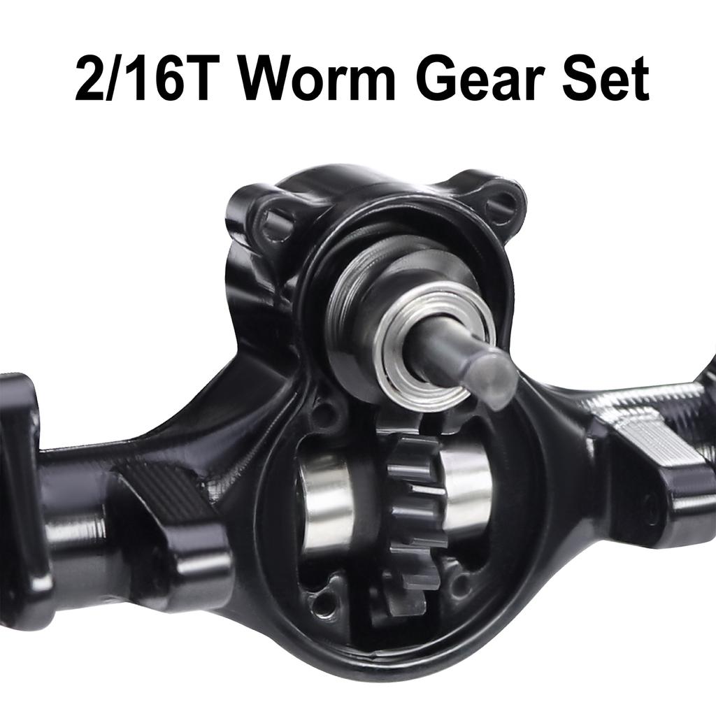 Aluminum Planet Axles Lsokinetic 3-Section CVD Brass Steering Knuckles Max.52° for 1/24 Axial SCX24 C10 JLU Gladiator Bronco
