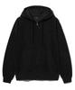 Brownbreath Everyday Corduroy Hood Zip Up - Black