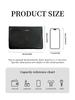 Dior Black Makeup Bag, Portable Cosmetic Pouch, Large Capacity Travel Toiletry Organizer, Zippered Beauty Storage Bag