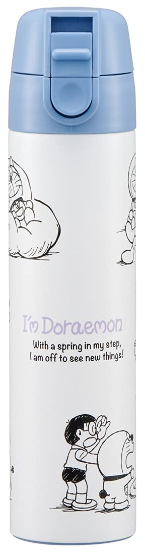 

Skater Lockable Mini Stainless Steel Water Sanrio Bottle, I m Doraemon Design, 140ml, SMBC1DL-A
