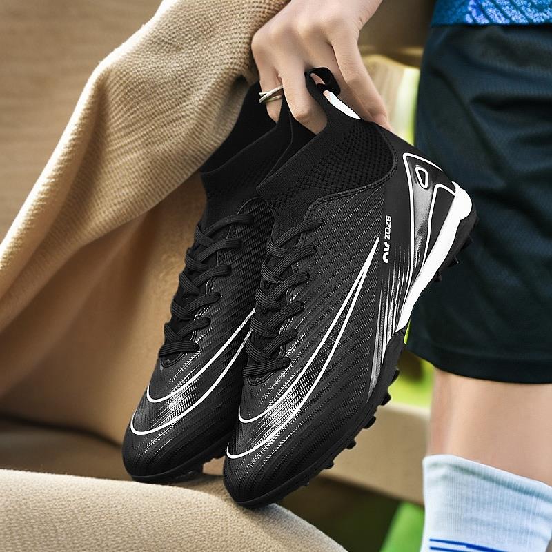 

Men Professional Football Shoes TF/FG Artificial Grass Comfort Training Turf Soccer Shoes Original 2025 New Football Boots Man 46