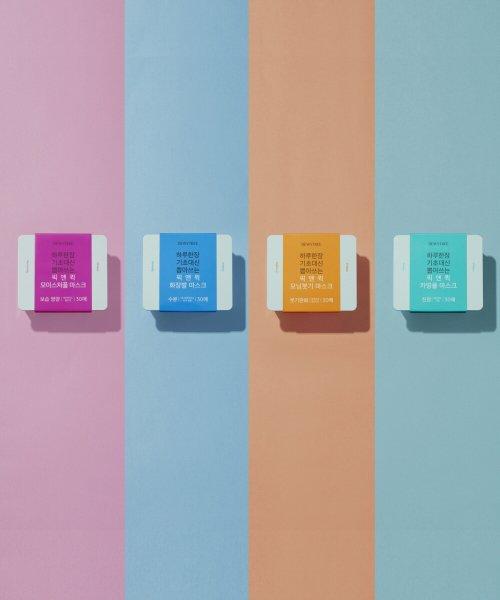 DEWYTREE Pick & Quick Calming Full Mask 30pcs + Double Pad 10pcs