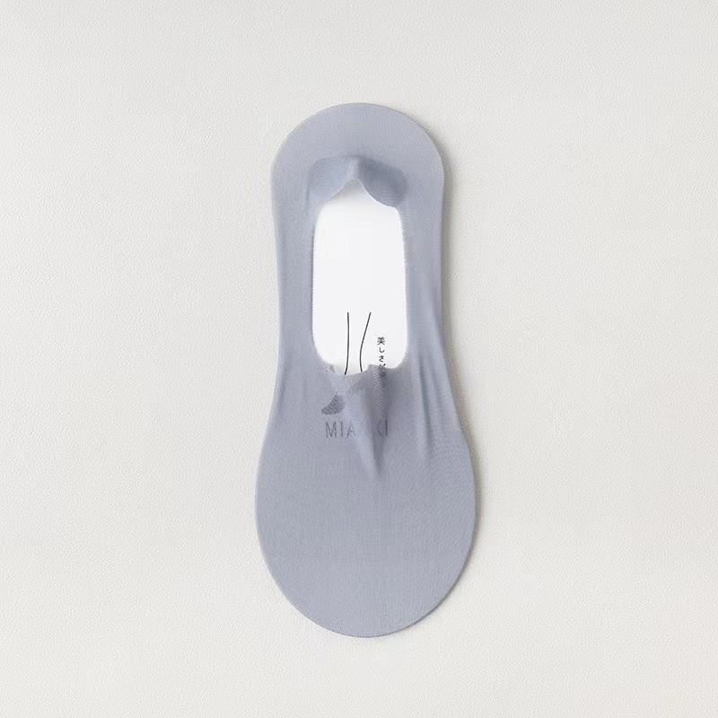 Thin Mesh Non-Slip Women's Low-Cut Invisible Socks, Breathable and Versatile Boat Style