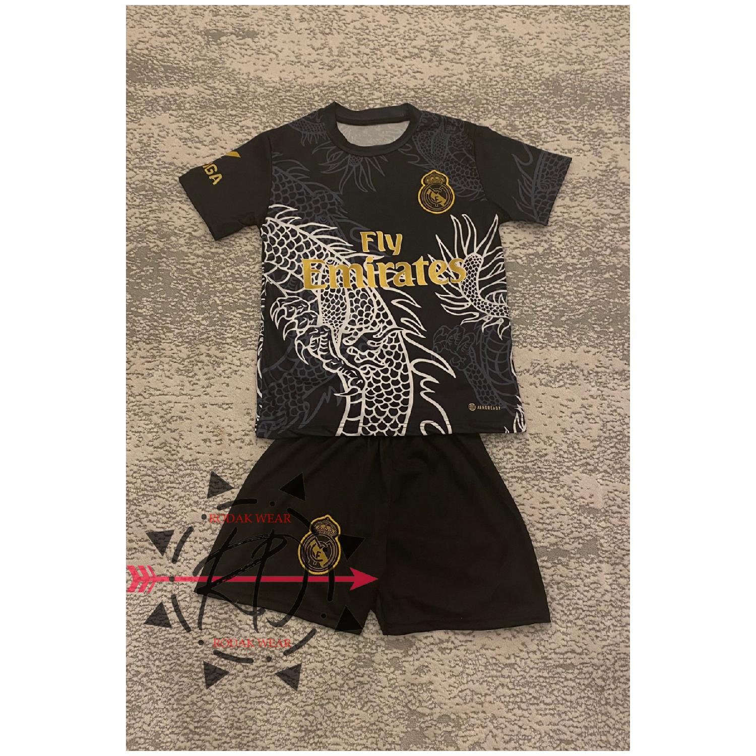 

Детское джерси Криштиану Роналду 7 Real Madrid Dragon с шортами, комплект из 3 носков в подарок