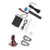 Car Security Alarm System, 12V Car Alarm Security System Keyless Entry With Remote Controls, Passive Anti-Theft Keyless Entry System
