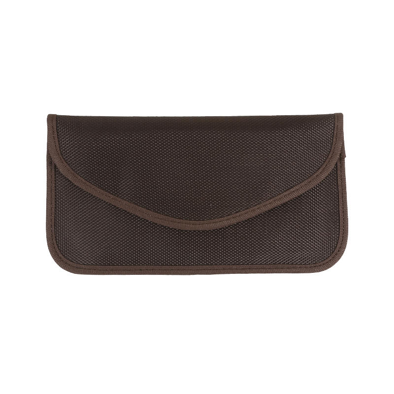 Faraday Bag Car Keys Signal Blocker Remote Control Shielding Protector Key Case Solid Color Portable Safe Lock Keys Pouch