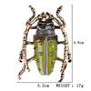 Vintage Big Beetle Insect Brooch Enamel Animal Badge Corsage Pins Jewelry Gift