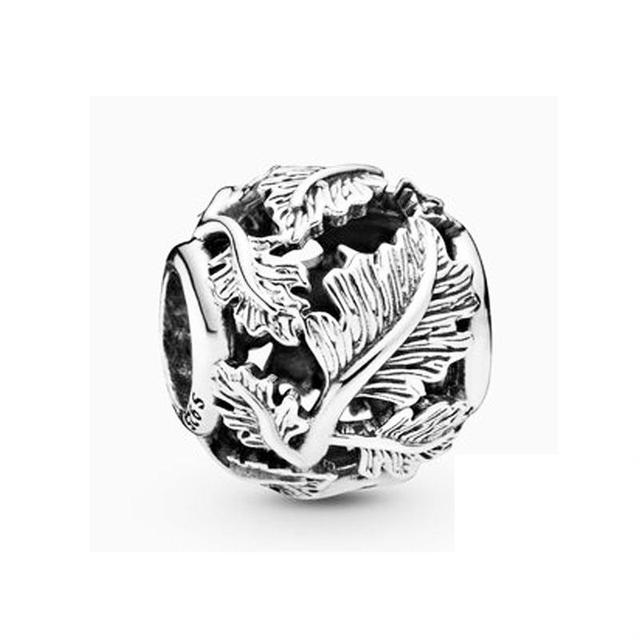 New Openwork Leaves Flower Infinity Love Hearts Charm Beads Fit Original Fashion Bracelet Diy Jewelry For Women