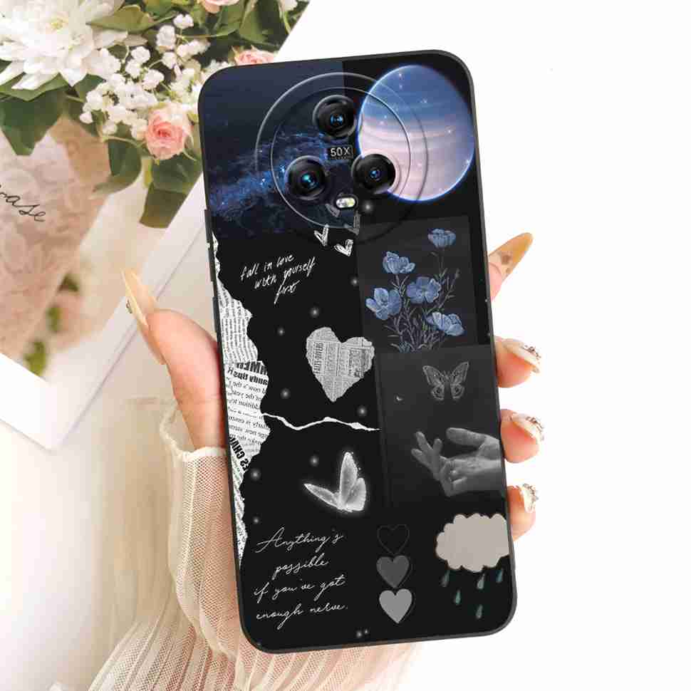 Cartoon For Honor Magic5 5G PGT-AN00 Case Cute Design Print Silicone Back Cover For Honor magic 5 PGT-N09 Phone Cases Fundas