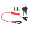 NEW-Ignition Key Switch Start Panel 0176408 For Bombardier Outboard Engine Ignition Without Flameout