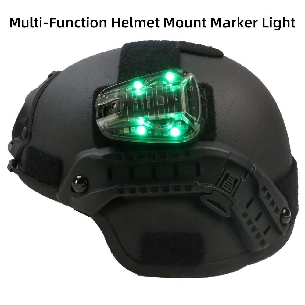 Waterproof Helmet Flashing Light Survival Helmet Flashlight Safety Helmet IR Lamp  Night Activities