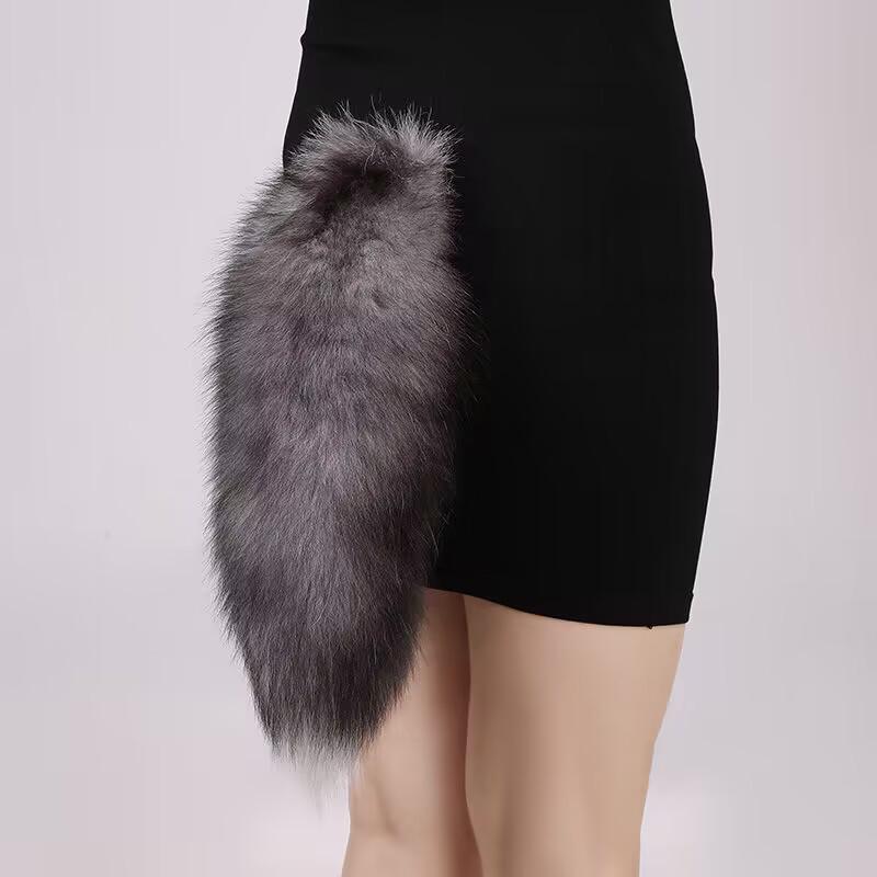 Sexy Süßer Fuchsschwanz Magnetischer Stil Loli JK Anime Requisiten Maid Halloween Zubehör