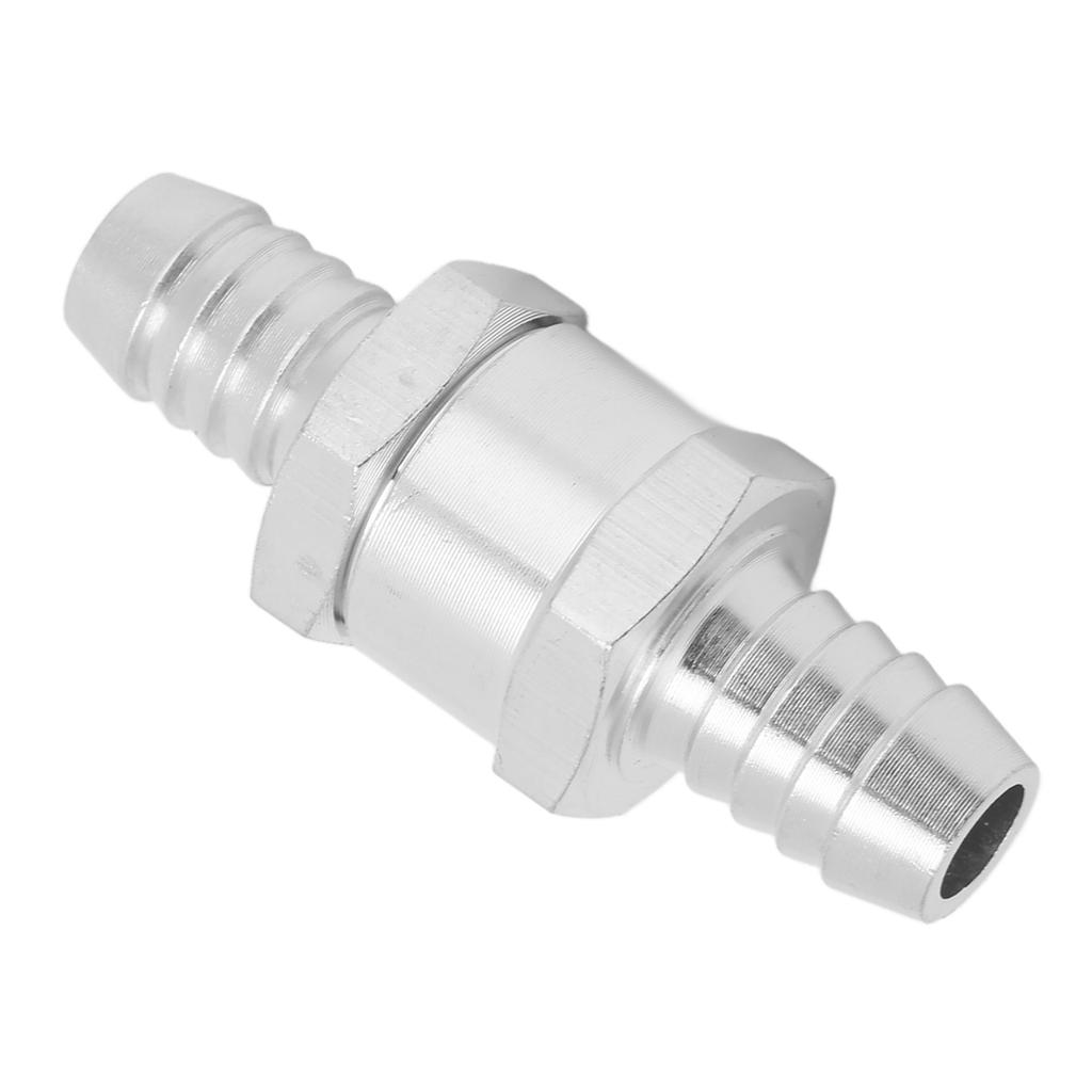 Non Return One Way Check Valve Aluminum Alloy Universal for Fuel Gasoline Oil Petrol Diesel