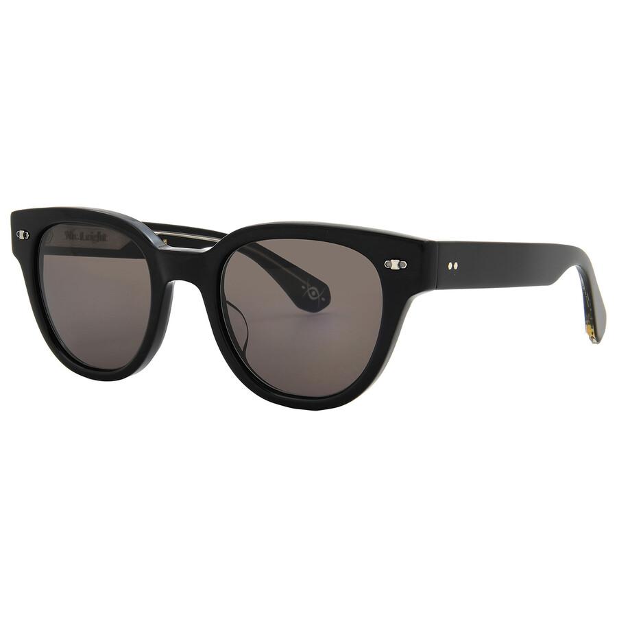 Mr. Leight Jane S Lava Oval uniSex SunglaSSeS Ml2047 48 Bk Pw Lava Ml2047 Bk Pw Lava 48