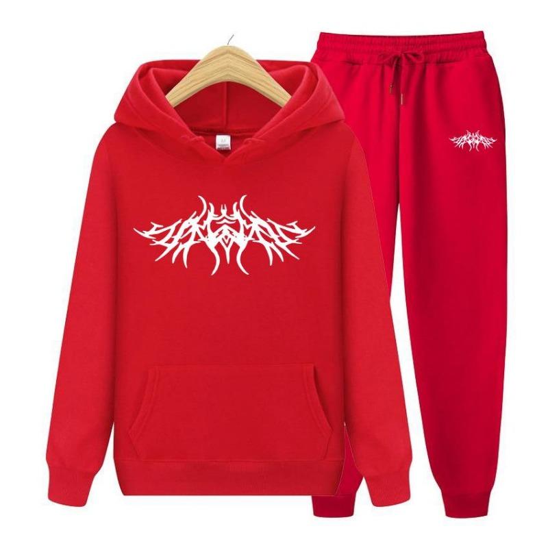 2026 Women's Hoodie Autumn Men's Hoodie + Pants Sets Solid Color Women Hoodie Suit Hoodie Two Pieces Set Hooded Sweatshirt