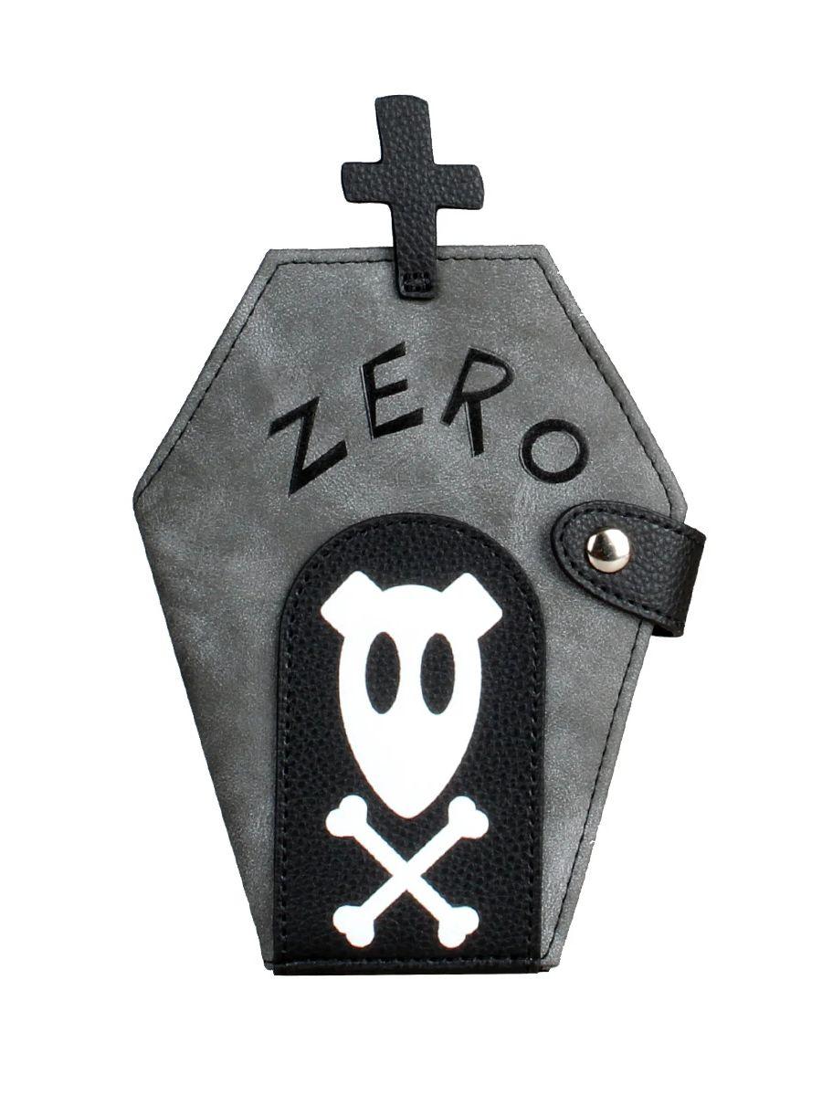 

Niche Coffin Shaped Clutch Wallet, Bifold Coin Purse, Women s Halloween Gift Purse