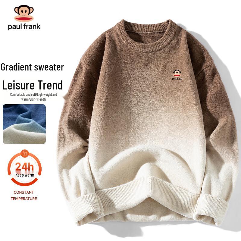Paul Frank Men s Casual Round Neck Knit Sweater 3XL
