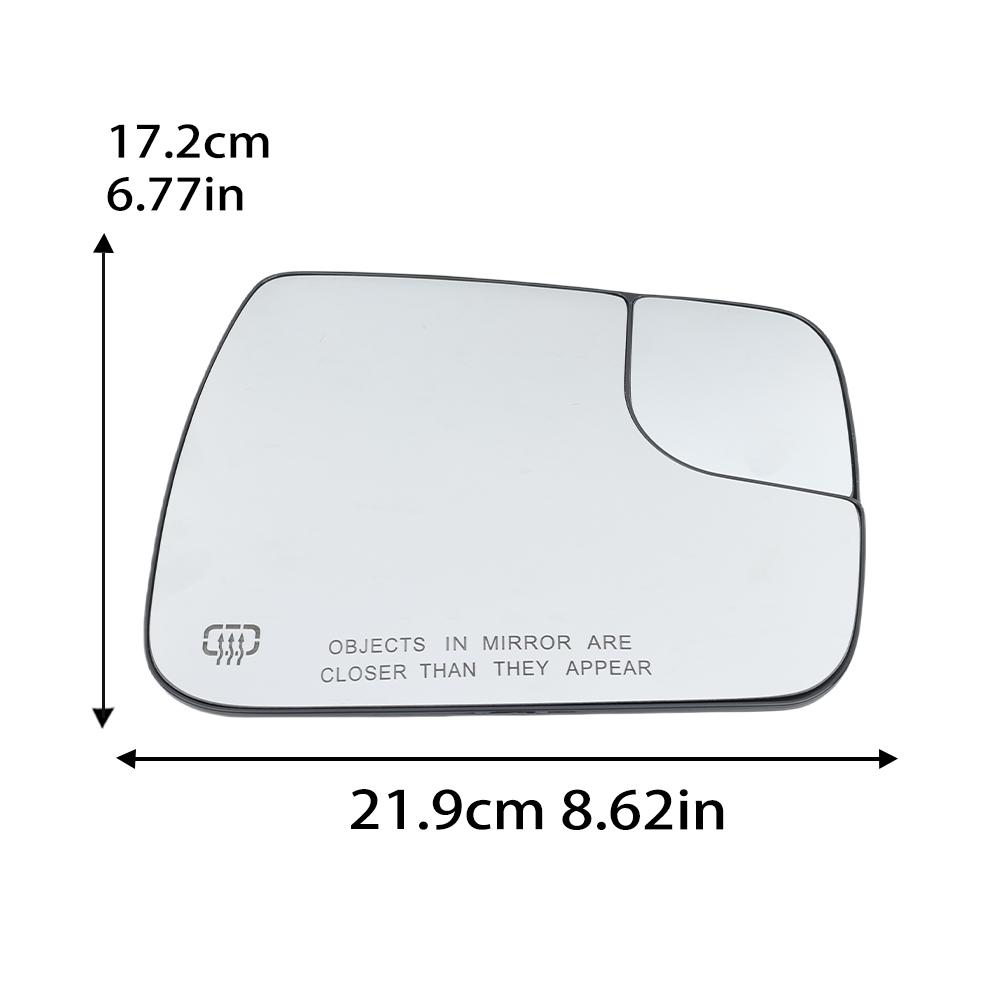 

Rearview Mirror Glass Lens For Dodge Ram 1500 2024 With Heated Side Mirror Glass Lens Car Accessories 1pc right