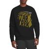 STAR TREK Unisex Adult 3D Logo Sweatshirt