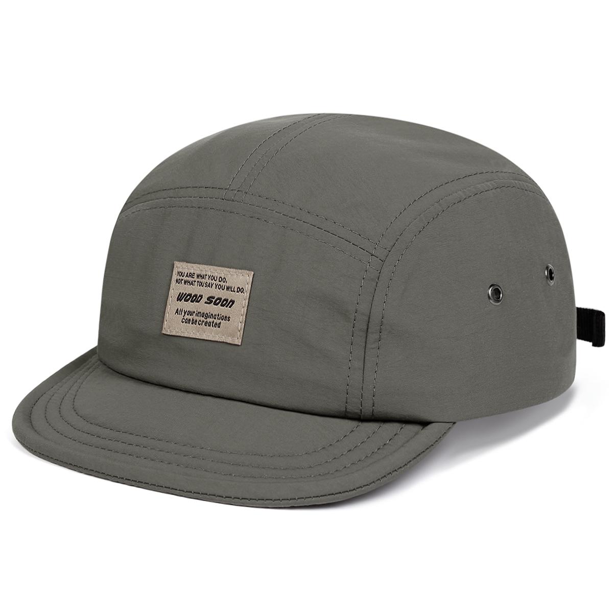 

Унисекс Деревянная Скоро Декорация Регулируемая Бейсболка для Вождения Быстросохнущие Кепки Весна Осень Спорт на Открытом Воздухе Путешествия для Женщин Мужчин темно серый