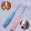 DIY Hand Stitcher Taper Handmade Sewing Supplies Needle Sewing Awl Shoes Repair Tool Leather Craft