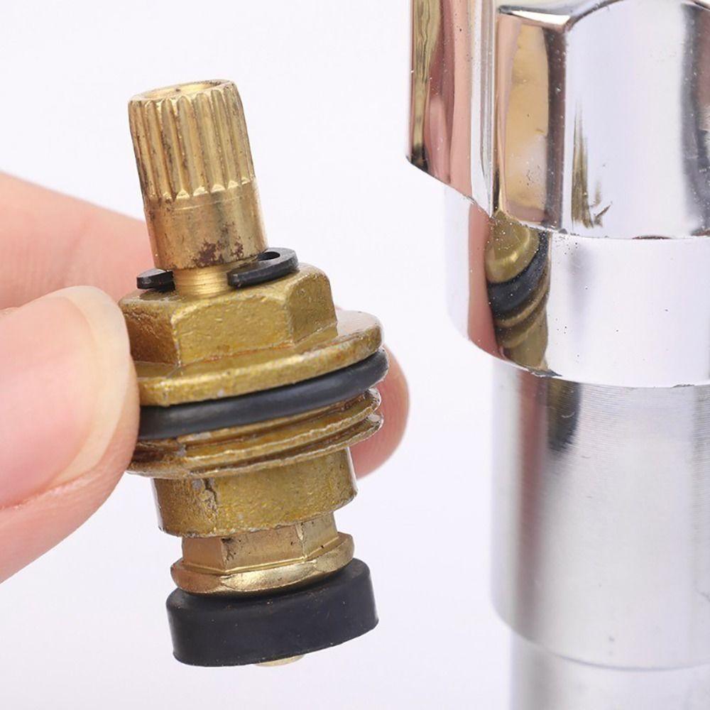 6Pcs 20 Tooth Faucet Cartridges Replacement Quick Tap Valve Durable Faucet Valve Core