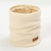 New Fashion Brand Luxury Design Solid Color Warm Scarf Women Neck Warmer Ring Elastic Scarves Winter Outdoor Cold-Proof