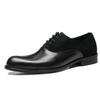 Business Leather Men's Leather Shoes Dress Foreign Trade Retro Leather Velvet Cowhide Oxford Shoes