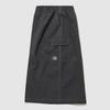 UMBRO Crispy Taslan Women'S Cargo Long Skirt Charcoal Ur222Csk59