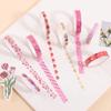 4/8roll Washi Tape Pink Heart for DIY Scrapbooking Diaries Planners Cute Stationery Gifts Teaching Incentive Supplies TMZ