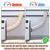AC Hose Insulation Sleeve, Air Conditioner Hose Cover Waterproof Dustproof  For 5" & 5.9" Diameter Exhaust Hose