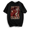 BAKI-DOU YUJIRO HANMA Cosplay Anime Manga T-Shirt Tee Undershirt 100% Cotton