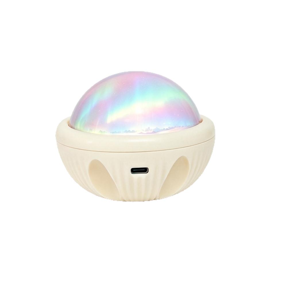 LED Table Lamp with Starry Sky Projection Water Pattern Remote Control & DMX for Bedroom Romantic Night Light