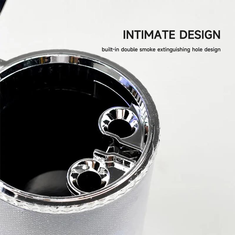 Seven-color ashtrays, dazzling ashtrays, creative multi-functional ashtrays, anti-fly ashtrays, dazzling colorful car ashtrays