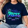 Pisces Graffiti Zodiac T-and Kids Tshirt, Street Style Astrology Horoscope Tee