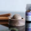 Solid Wood Aromatherapies Diffuser Ball Reusable Essential Oil Dispenser Decoration For Home Office And Vehicle Use