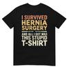 Unisexs Funny Hernia Surgery Survivor Perforunisexce TShirt