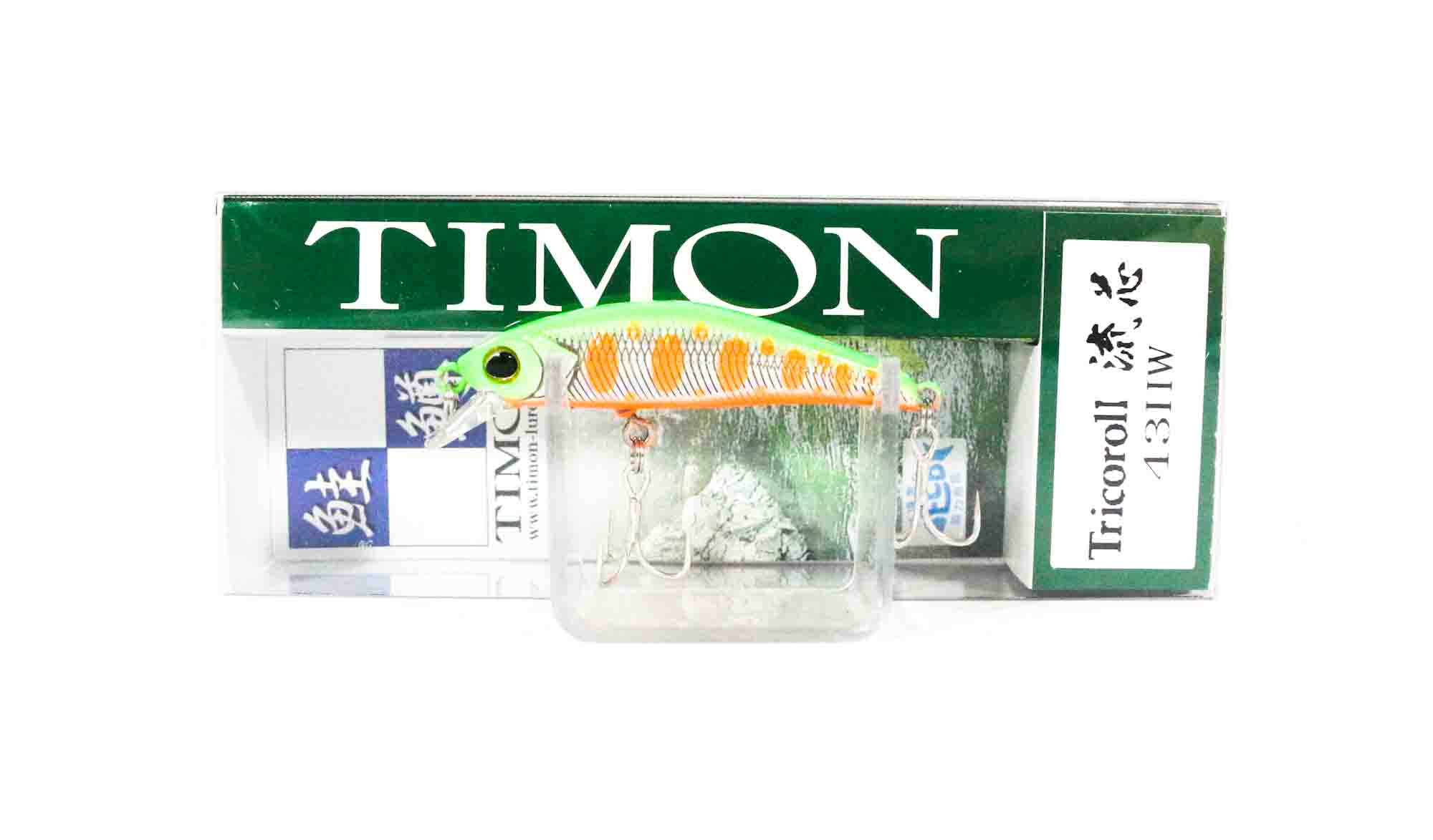 

Jackall Timon Tricoroll Ryushin 43 HW Тонущая приманка Lime Yamame (1462)