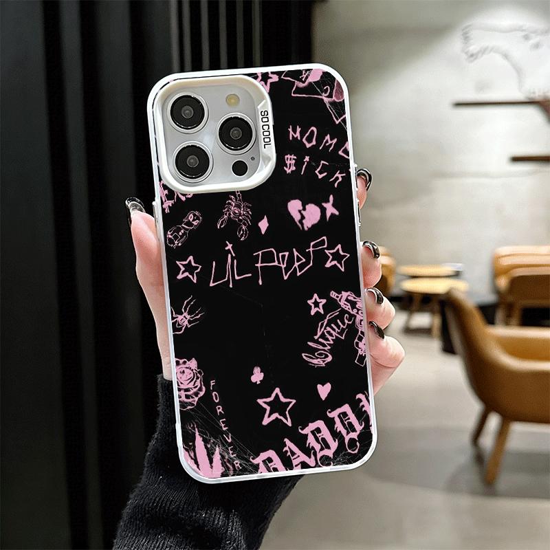 

Мягкий чехол для телефона Lil Peep Hellboy Love для iPhone 15 16 17 Pro Max 17Air 16E 14 Plus 13 12 Mini Ударопрочный чехол Задняя крышка iPhone 17 Pro Max