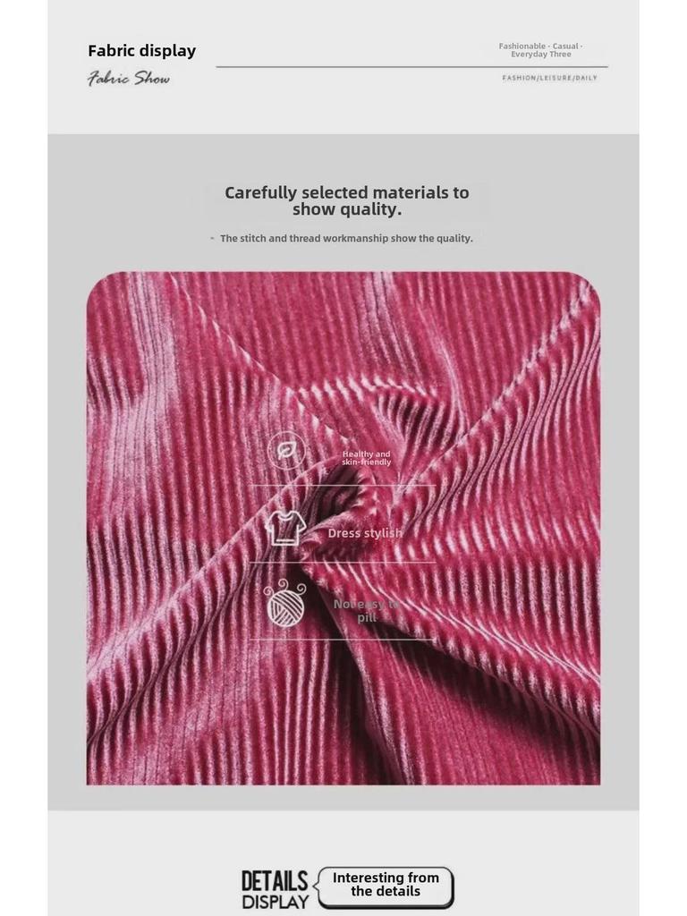 Costum Sport Damă Catifea Aurie: Set elegant, casual din două piese pentru primăvara și toamna 2024